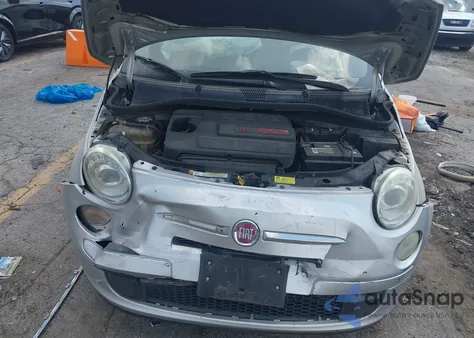 2012 Fiat 500 Pop из США, поврежденный, VIN 3C3CFFAR8CT120586